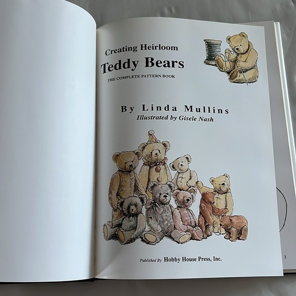 NWT Creating Heirloom Teddy Bears Complete Pattern Book 1995 Linda Mullins 🧸 - Picture 5 of 17